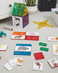 Magnetic Tile Topper - Animal Duo Puzzle Pack 40 pieces | Learn and Grow | The Elly Store