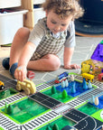 Magnetic Tile Topper - Train Track 36 pieces | Learn and Grow | The Elly Store