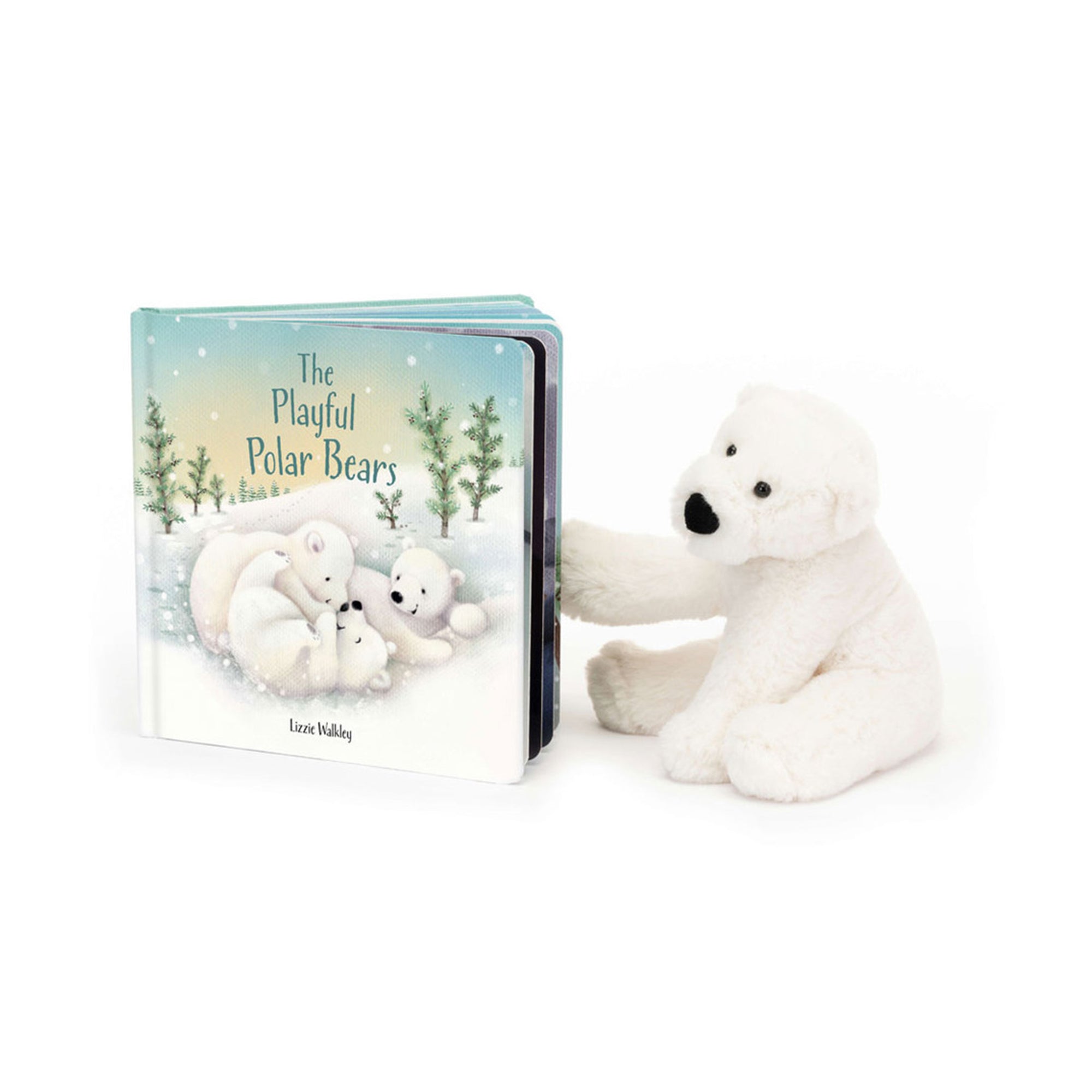Jellycat The Playful Polar Bears Book | The Elly Store