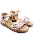 Old Soles Tripelie Sandals - Copper / Silver / Pearlised Pink