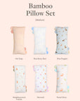 Bedtime Essentials Gift Set - Medium Bamboo Pillow Set