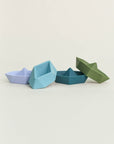 Olive | Stackable Boat - Blue Set of 4 | The Elly Store
