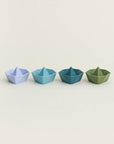 Olive | Stackable Boat - Blue Set of 4 | The Elly Store