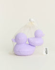 Olive | Silicone Ducky Bath Toy - Lilac Set of 2 | The Elly Store