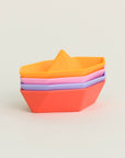 Olive | Stackable Boat - Pink Set of 4 | The Elly Store
