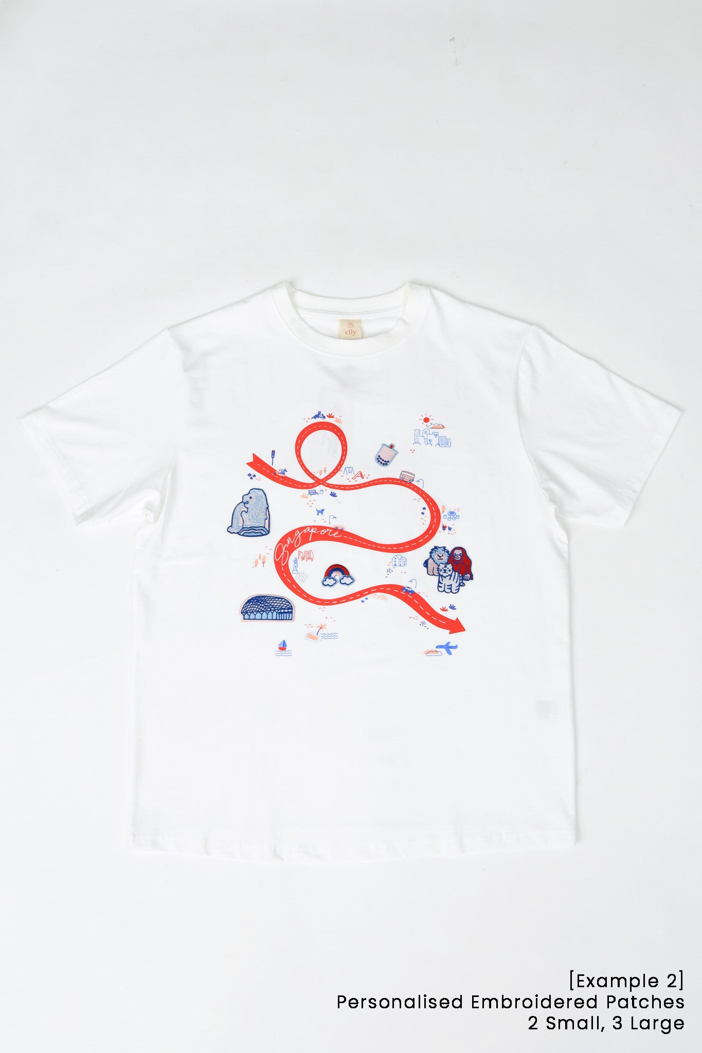 Adults Tee - Travelogue (Personalised)