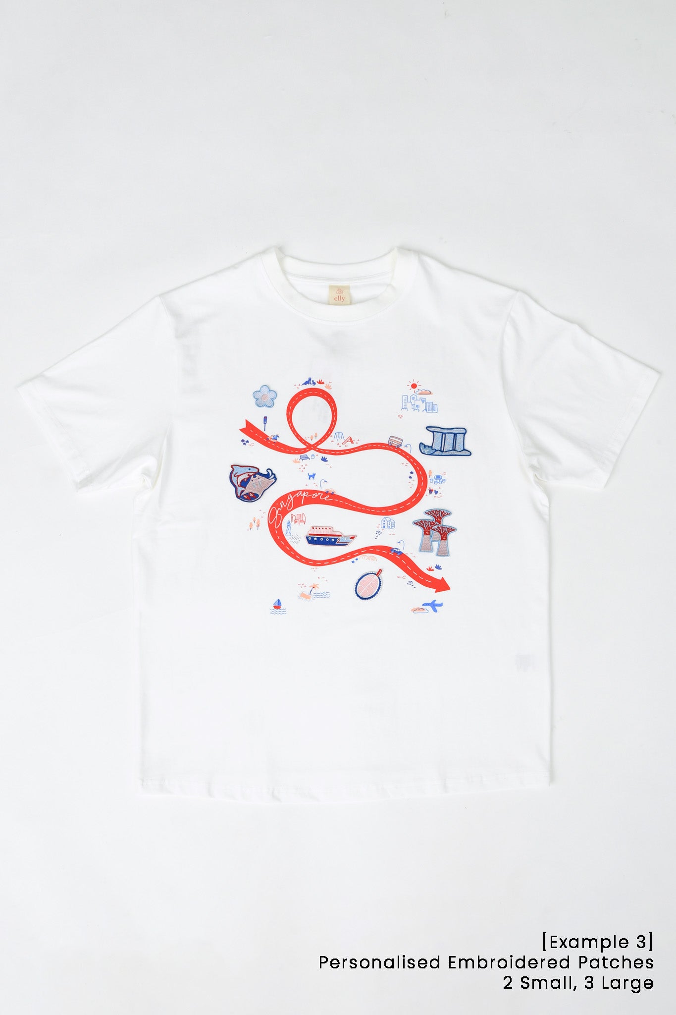 Adults Tee - Travelogue (Personalised)