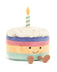 Jellycat Amuseable Rainbow Birthday Cake