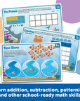 MathLink® Cubes Kindergarten Math Activity Set: Sea Adventure