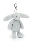 Silver Bashful Bunny Bag Charm