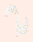 classic gift set in picnic with pooh beanie and bib