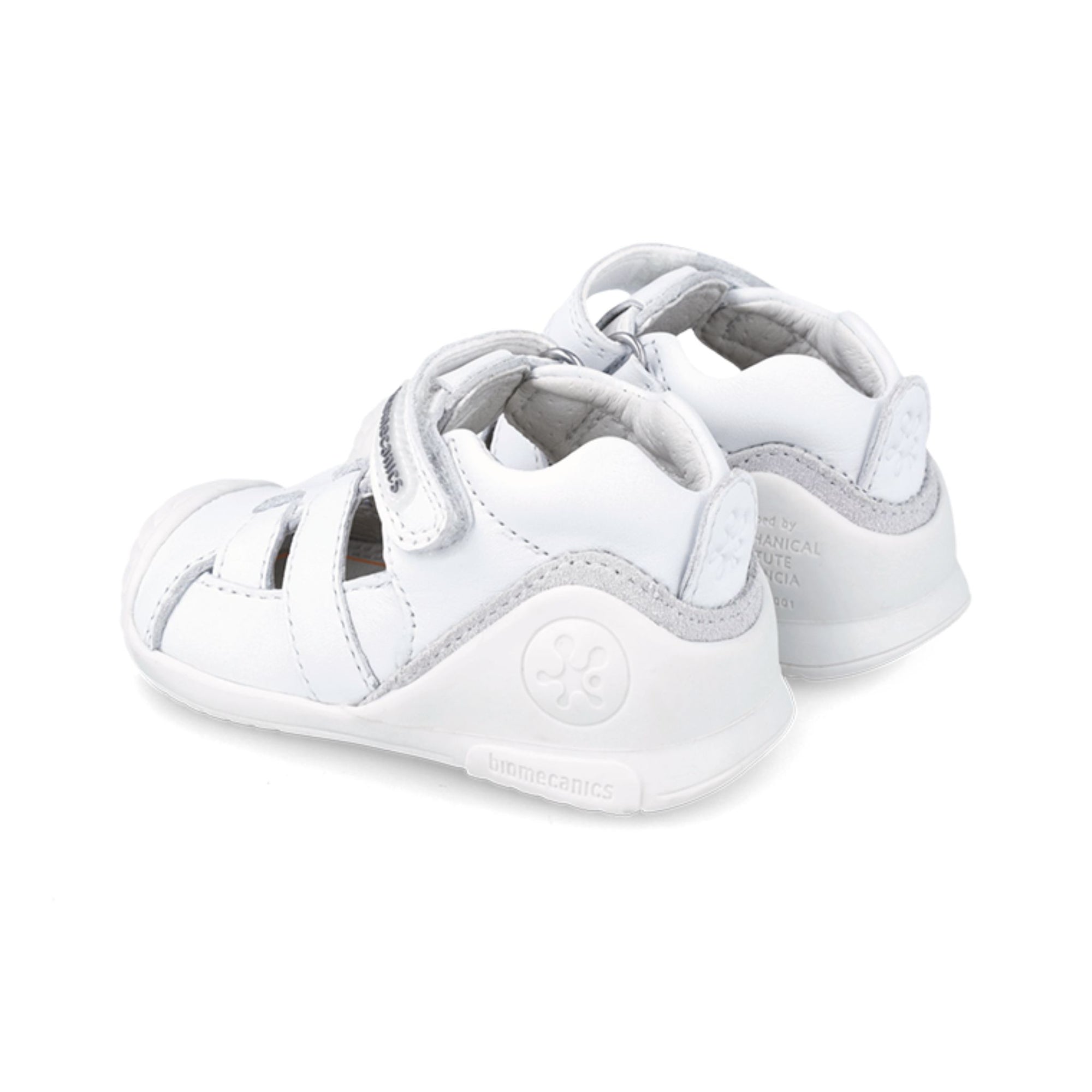 Biomecanics Biogateo Classic All-White Sandals