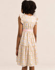 Blair Dress - Cream Lucky Coins