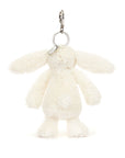Cream bunny bag charm