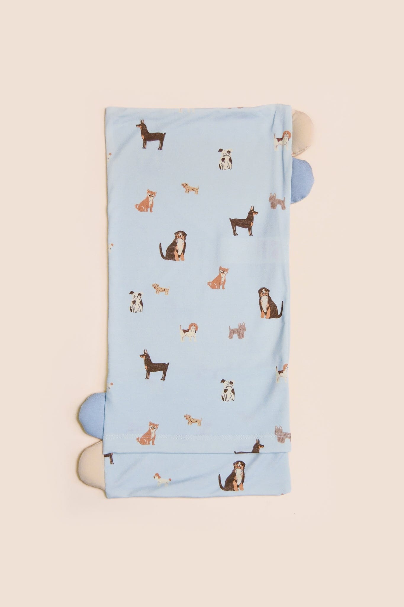 Pillow Case - Blue Doggies