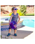 Pediped Flex Canyon Blue Lime Adventure Sandals