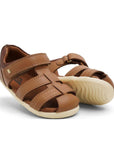 Bobux Caramel & Toffee Roam Sandals Step Up