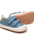 Tip Toey Joey Bossy Sneakers - Denim / White (Baby)