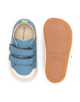 Tip Toey Joey Bossy Sneakers - Denim / White (Baby)