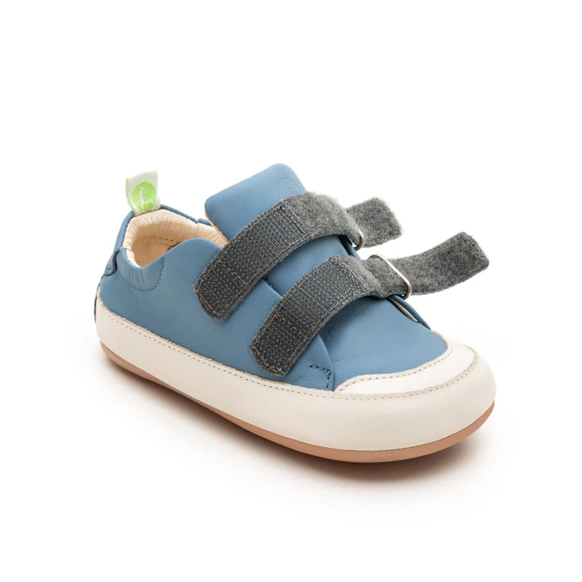 Tip Toey Joey Bossy Sneakers - Denim / White (Baby)