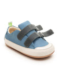 Tip Toey Joey Bossy Sneakers - Denim / White (Baby)