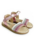 Old Soles Colour Pot Sandals - Pink Frost