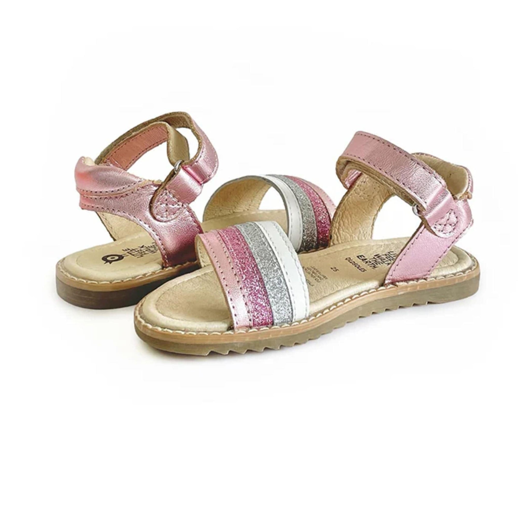 Old Soles Colour Pot Sandals - Pink Frost