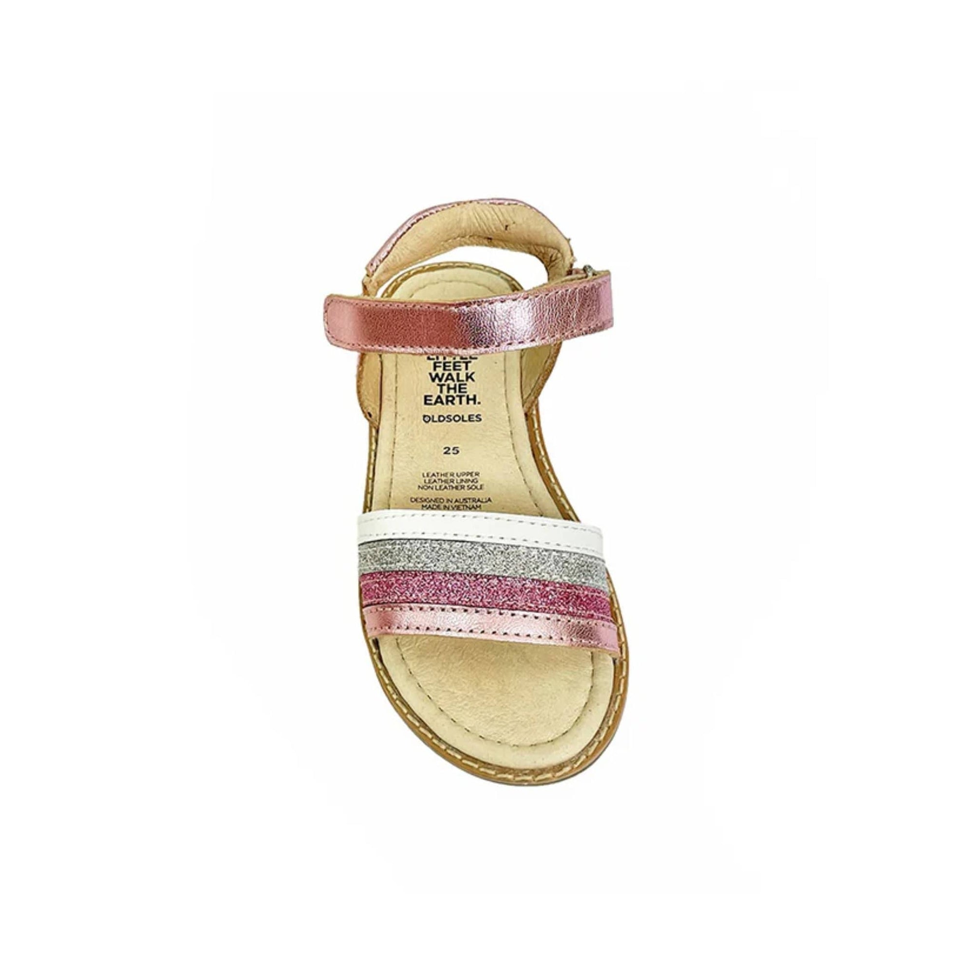 Old Soles Colour Pot Sandals - Pink Frost