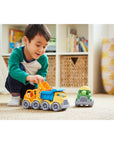 Green Toys Dumper Construction Truck - Blue / Yellow