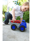 Green Toys Flatbed Truck with Race Car