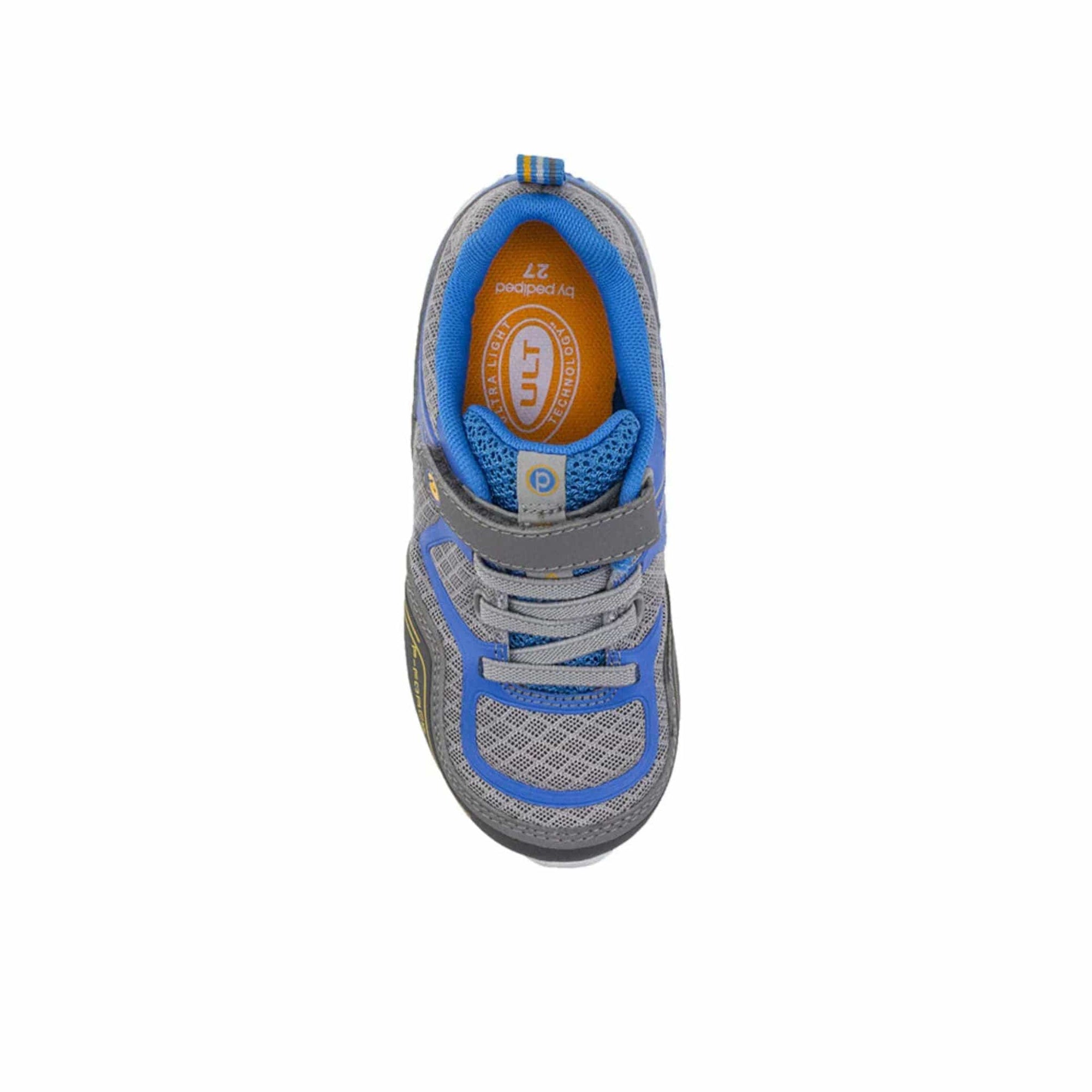 Pediped Flex Force Grey Blue Athletic Shoes