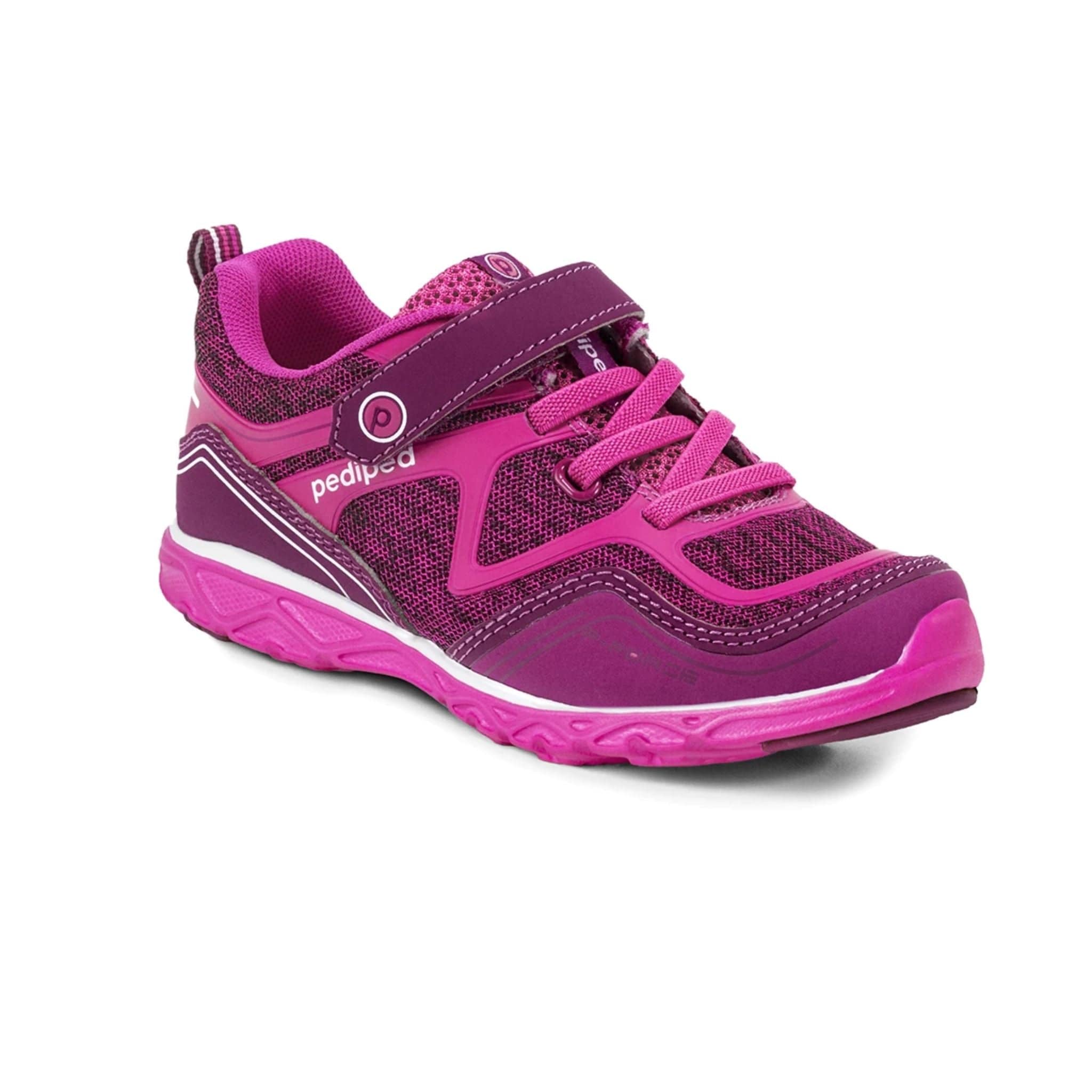 Pediped Kids Shoes Flex Force Hot Pink Athletic Shoes – The Elly