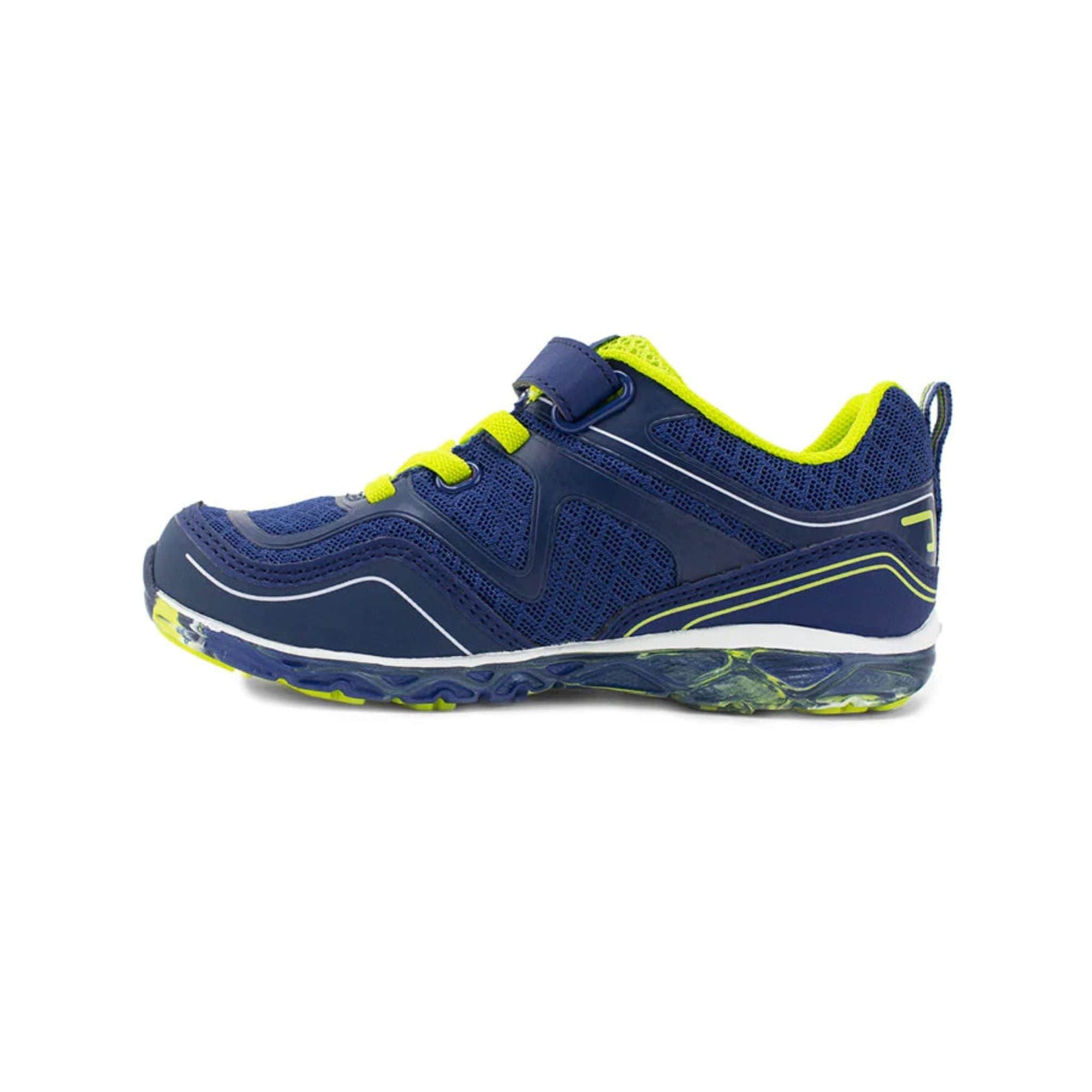 Pediped Flex Force Indigo Lime Athletic Shoes