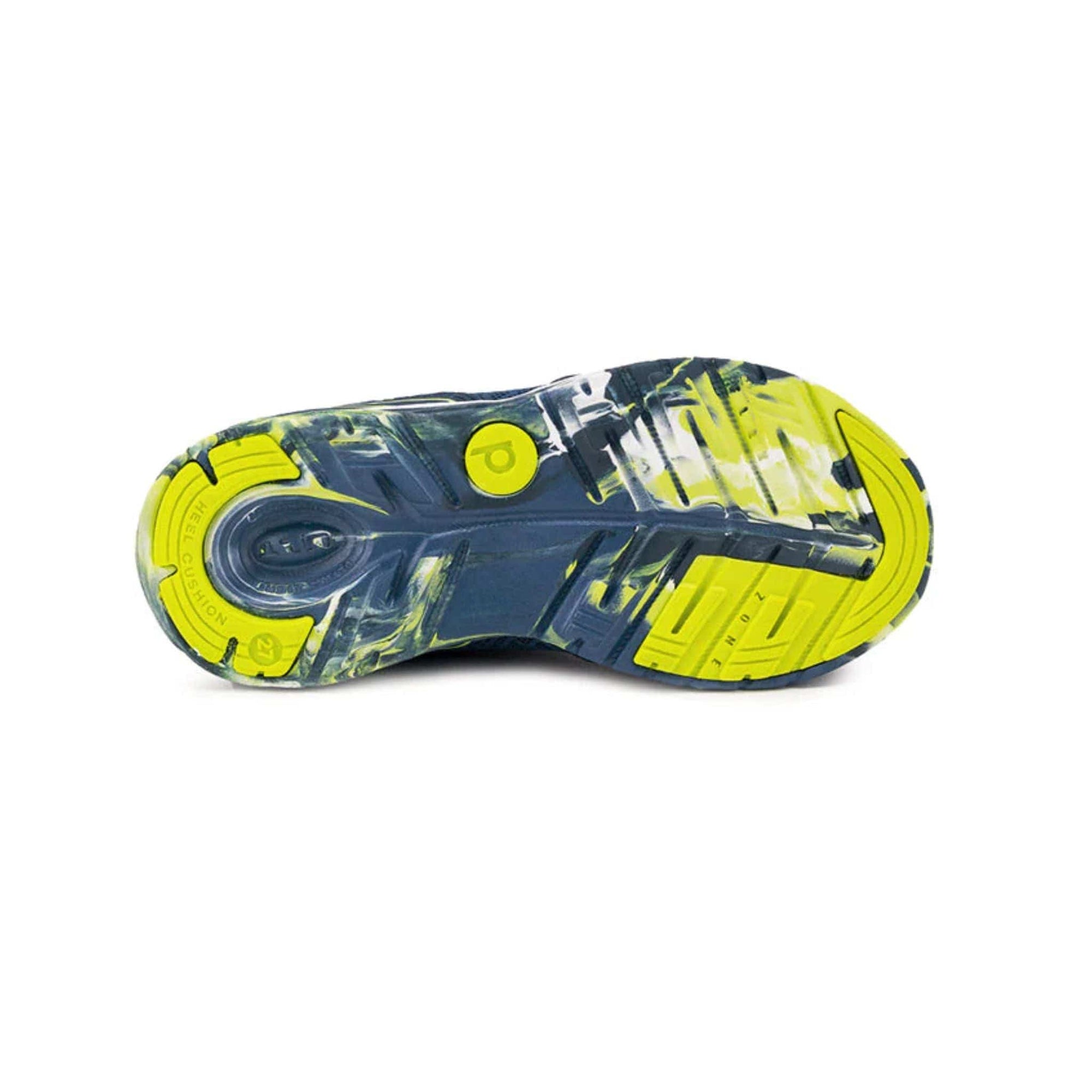 Pediped Flex Force Indigo Lime Athletic Shoes