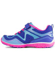 Pediped Flex Force Navy Fuchsia Athletic Shoes