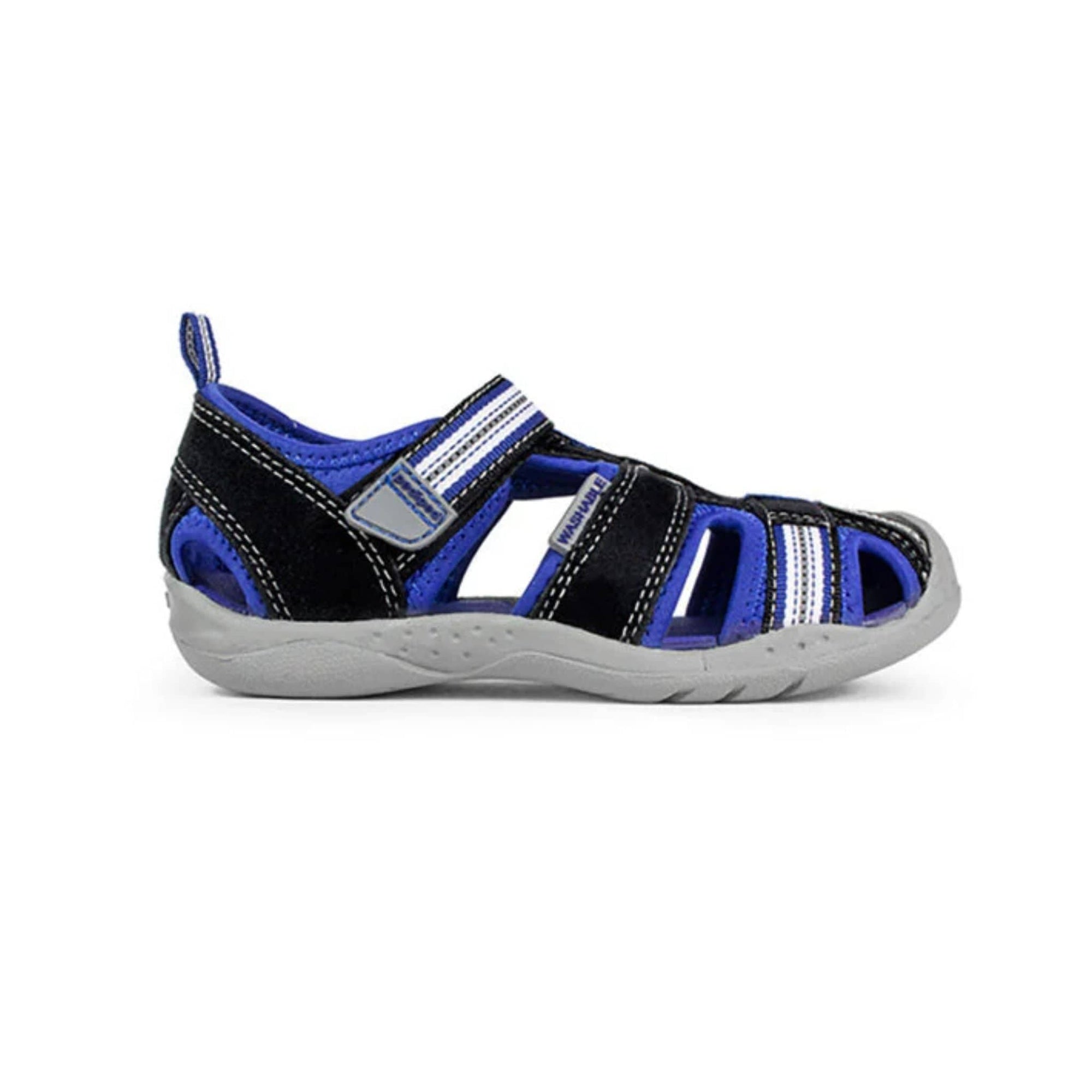 Pediped Flex Sahara Black / King Blue Adventure Sandals