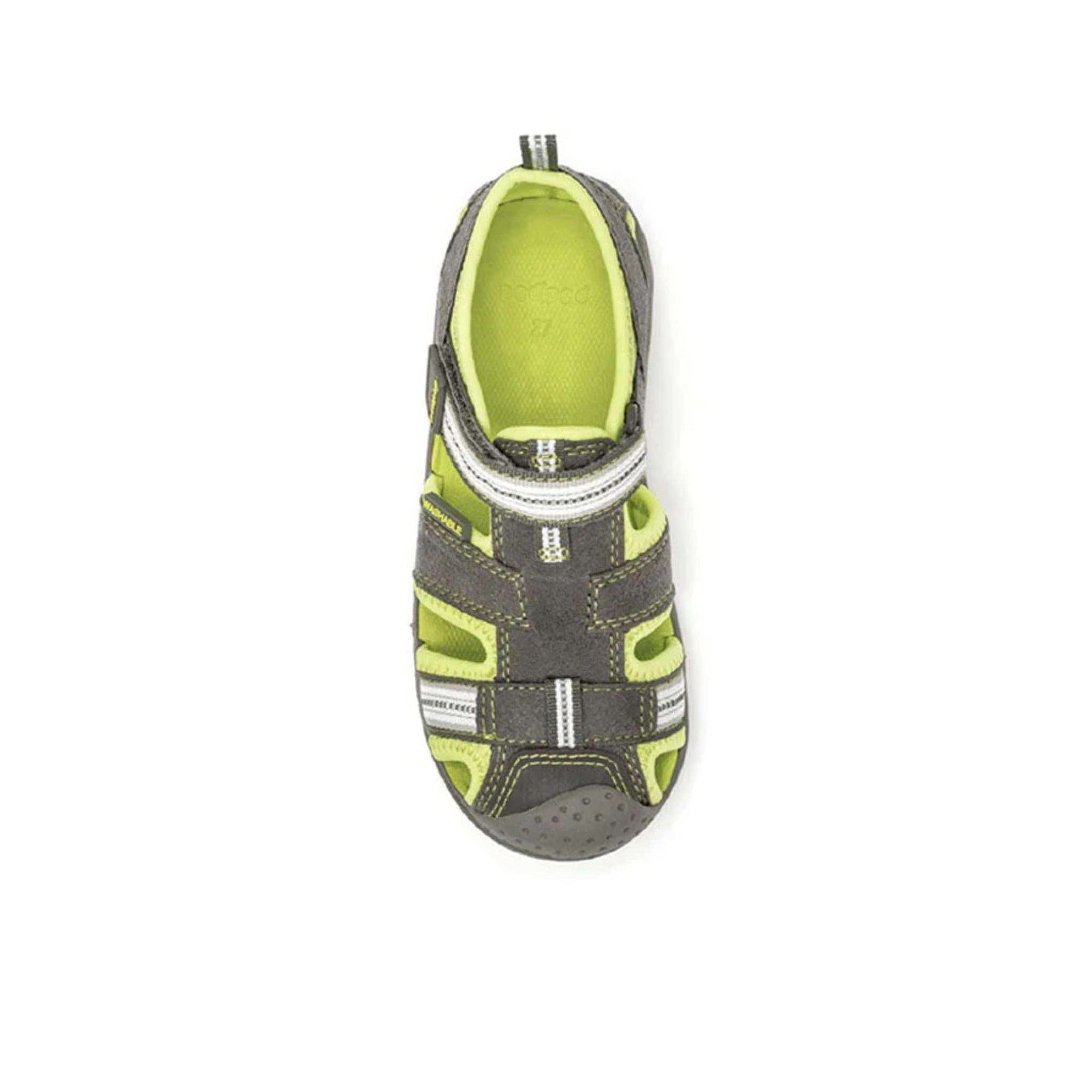 Pediped Flex Sahara Grey Lime Adventure Sandals