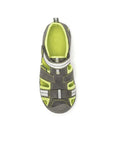 Pediped Flex Sahara Grey Lime Adventure Sandals