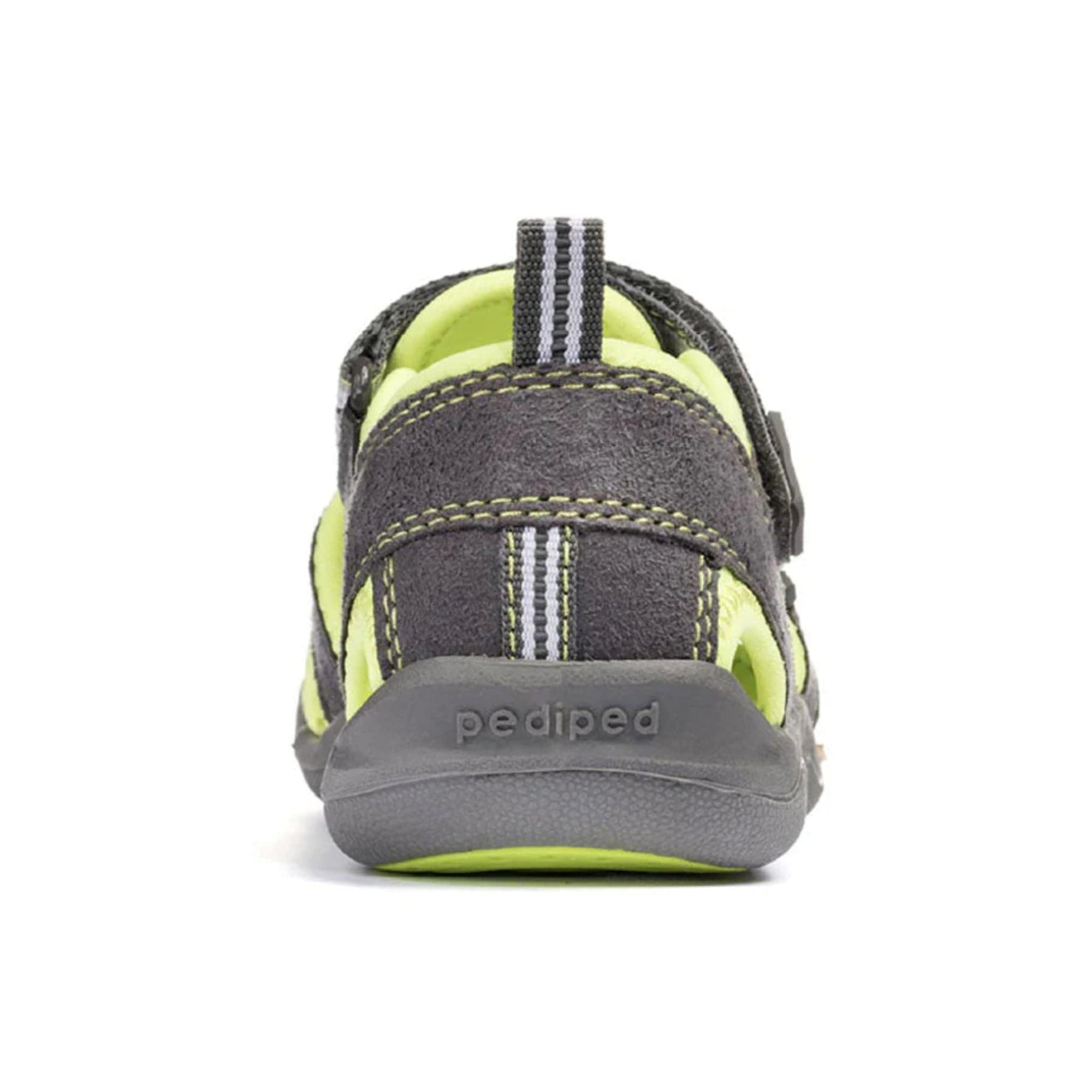 Pediped Flex Sahara Grey Lime Adventure Sandals
