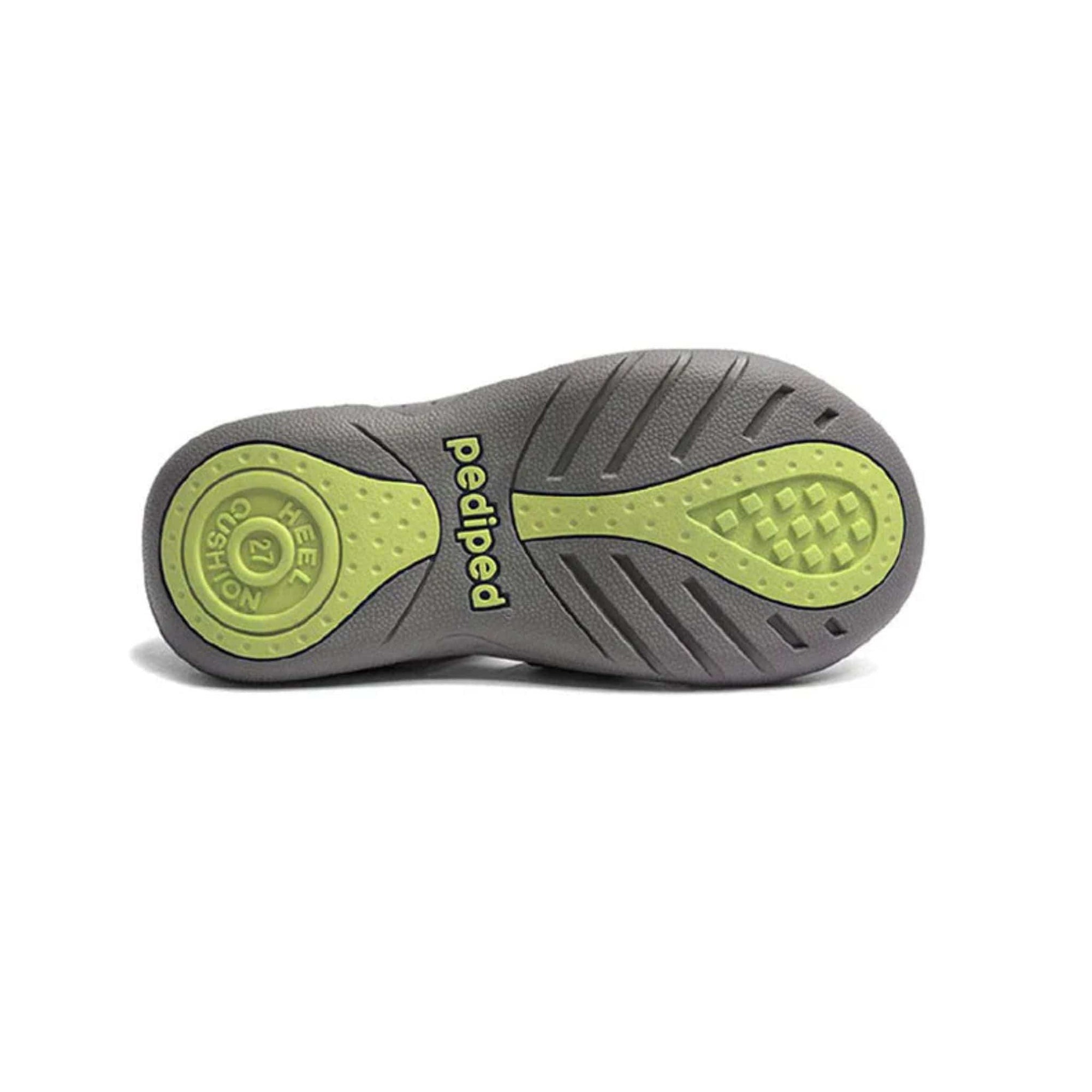 Pediped Flex Sahara Grey Lime Adventure Sandals