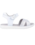 Garvalin Metallic Silver Dots Sandals