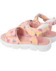 Garvalin Watermelon Salmon Sandals