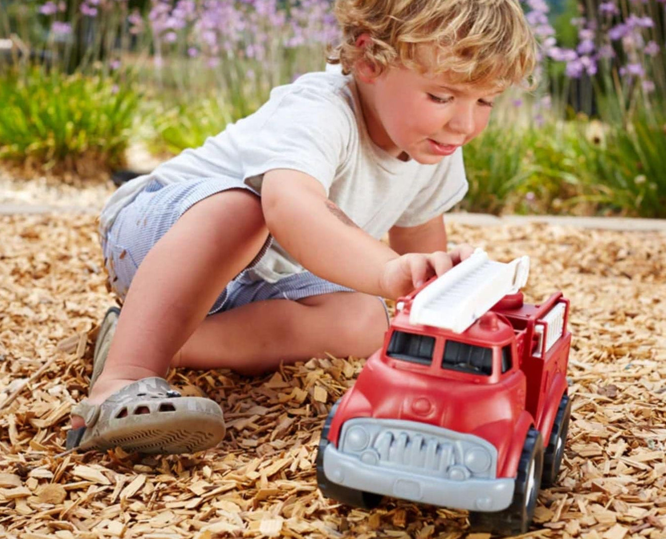 Green Toys Fire Truck