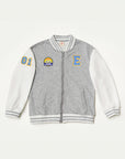 Personalisable Grey Bomber Jacket | The Elly Store