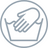 Hand wash symbol