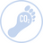 CO2 footprint icon
