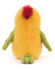 Jellycat Budgeby Parrot back