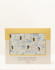 Jersey Blanket - Blue Hello Mickey packaging