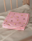 Jersey Blanket - Pink Harvest Pooh