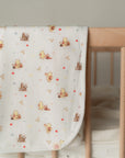 Jersey Blanket - White Harvest Pooh